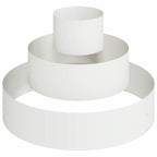 Vaso da giardino Bianco 90 x 90 x 20 cm