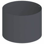 Vaso da giardino Antracite 90 x 90 x 20 cm
