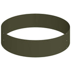 Vaso da giardino Verde oliva 90 x 90 x 20 cm