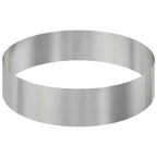 Vaso da giardino Argento 90 x 90 x 20 cm Acciaio inossidabile