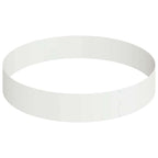 Vaso da giardino Bianco 120 x 120 x 20 cm