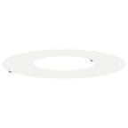 adatto per Anello d'Albero Piatto Bianco Ø30 / 60 cm Acciaio