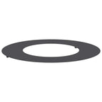 adatto per Anello d'Albero Piatto Nero Ø40 / 70 cm Acciaio