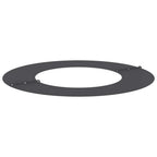 adatto per Anello d'Albero Piatto Nero Ø40 / 70 cm Acciaio