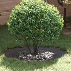 adatto per Anelli d'Albero Piatto 5 pcs Nero Ø40 / 70 cm Acciaio