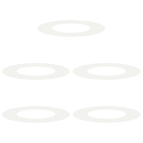 adatto per Anelli d'Albero Piatto 5 pcs Bianco Ø40 / 70 cm