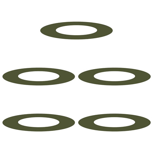 adatto per Anelli d'Albero Piatto 5 pcs Oliver verde Ø40 / 70 cm