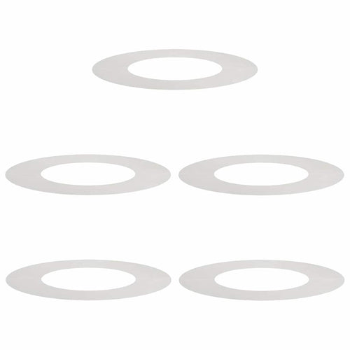 adatto per Anelli d'Albero Piatto 5 pcs Argento Ø40 / 70 cm