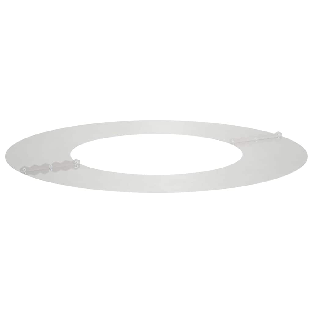 adatto per Anelli d'Albero Piatto 5 pcs Argento Ø40 / 70 cm
