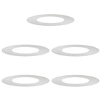 adatto per Anelli d'Albero Piatto 5 pcs Argento Ø40 / 70 cm