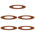 adatto per Anelli d'Albero Piatto 5 pcs Marrone Ø40 / 70 cm