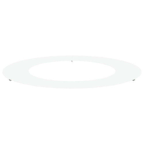 adatto per Anello d'Albero Piatto Bianco Ø50 / 80 cm Acciaio
