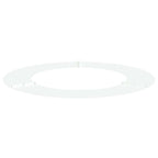 adatto per Anello d'Albero Piatto Bianco Ø50 / 80 cm Acciaio