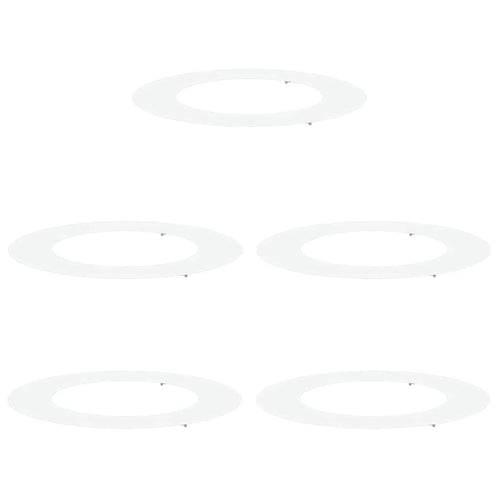 adatto per Anelli d'Albero Piatto 5 pcs Bianco Ø50 / 80 cm