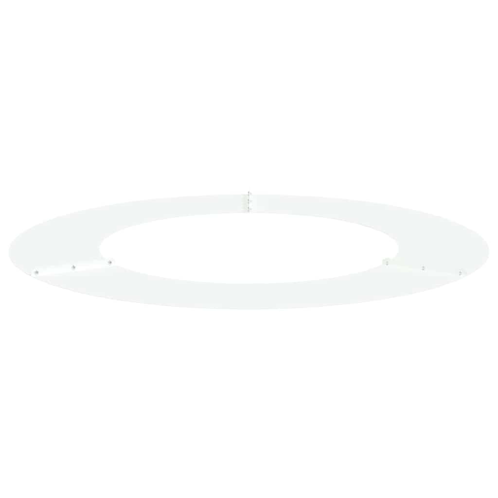 adatto per Anelli d'Albero Piatto 5 pcs Bianco Ø50 / 80 cm