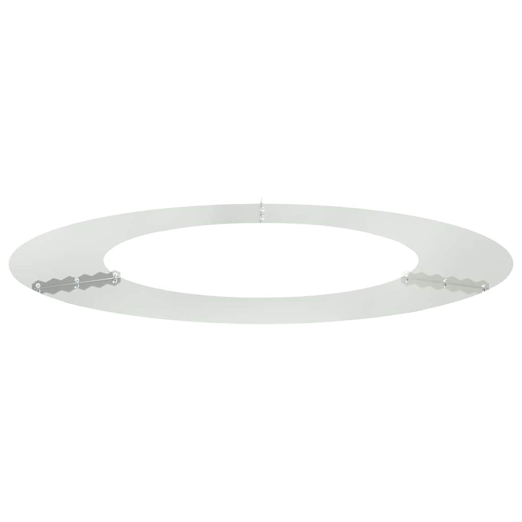 adatto per Anello d'Albero Piatto Argento Ø50 / 80 cm