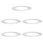 adatto per Anelli d'Albero Piatto 5 pcs Argento Ø50 / 80 cm