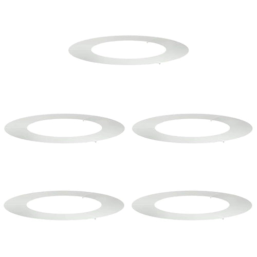 adatto per Anelli d'Albero Piatto 5 pcs Argento Ø50 / 80 cm