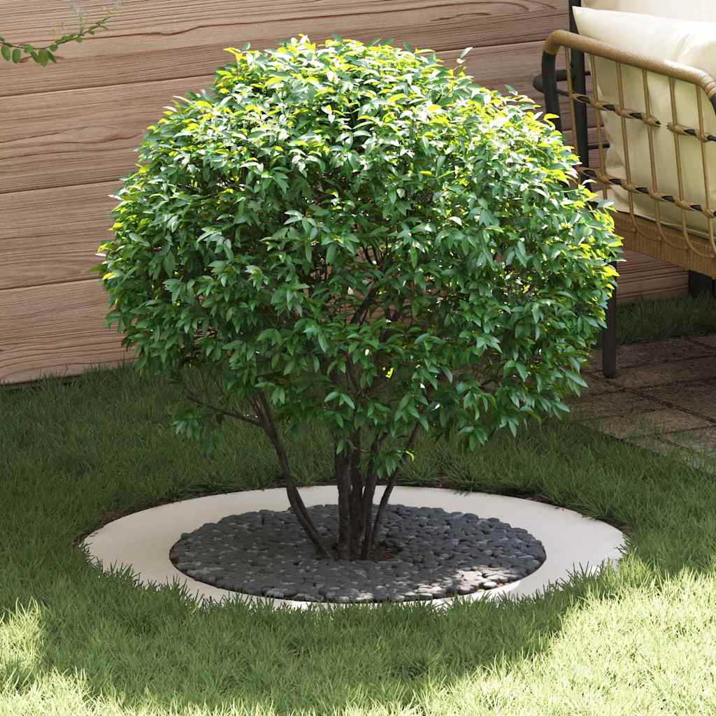 adatto per Anello d'Albero Piatto Bianco Ø60 / 90 cm Acciaio