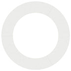 adatto per Anelli d'Albero Piatto 5 pcs Bianco Ø60 / 90 cm