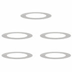 adatto per Anelli d'Albero Piatto 5 pcs Argento Ø60 / 90 cm