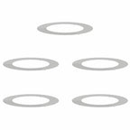 adatto per Anelli d'Albero Piatto 5 pcs Argento Ø60 / 90 cm