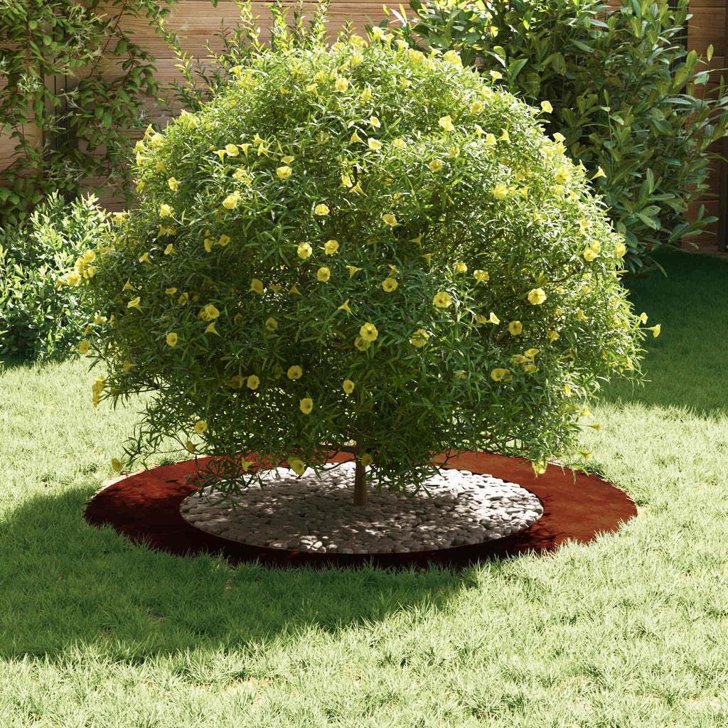 adatto per Anello d'Albero Piatto Marrone Ø60 / 90 cm