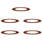 adatto per Anelli d'Albero Piatto 5 pcs Marrone Ø60 / 90 cm