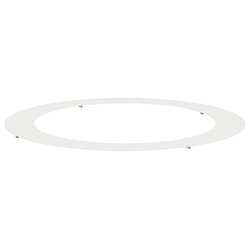 adatto per Anello d'Albero Piatto Bianco Ø90 / 120 cm Acciaio