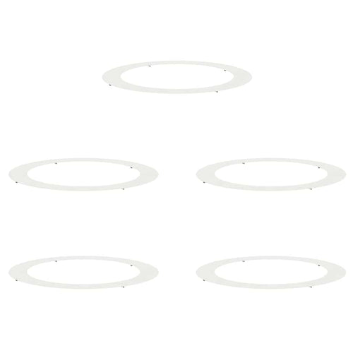 adatto per Anelli d'Albero Piatto 5 pcs Bianco Ø90 / 120 cm