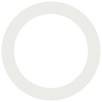 adatto per Anelli d'Albero Piatto 5 pcs Bianco Ø90 / 120 cm