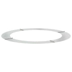 adatto per Anello d'Albero Piatto Argento Ø90 / 120 cm