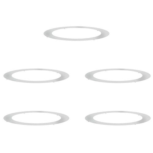 adatto per Anelli d'Albero Piatto 5 pcs Argento Ø90 / 120 cm