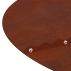 adatto per Anelli d'Albero Piatto 5 pcs Marrone Ø90 / 120 cm