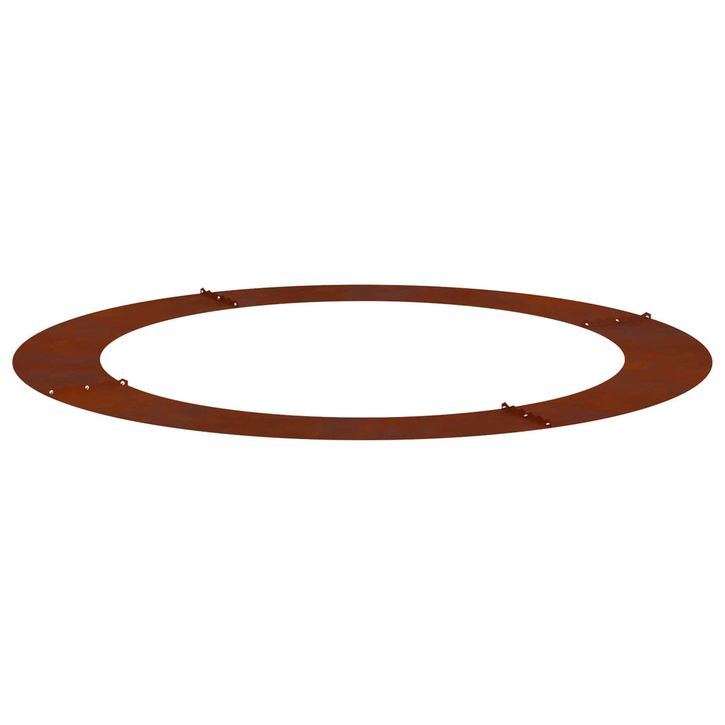 adatto per Anelli d'Albero Piatto 5 pcs Marrone Ø90 / 120 cm