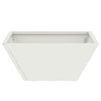Vaso da giardino Bianco 35 x 35 x 15 cm