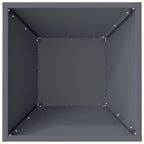 Vaso da giardino Antracite 35 x 35 x 15 cm
