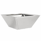 Vaso da giardino 5 pcs Argento 35 x 35 x 15 cm