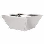 Vaso da giardino 5 pcs Argento 35 x 35 x 15 cm