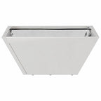 Vaso da giardino 5 pcs Argento 35 x 35 x 15 cm