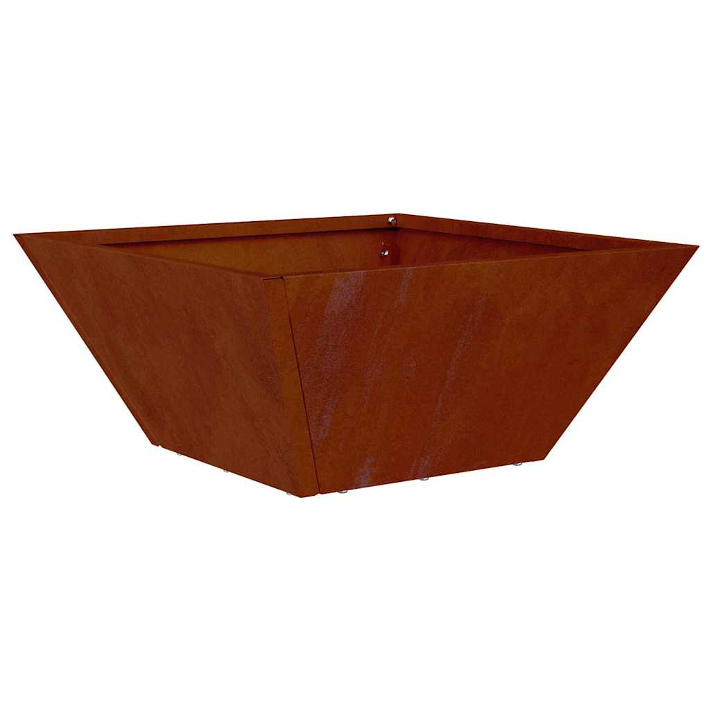 Vaso da giardino Ruggine 35 x 35 x 15 cm