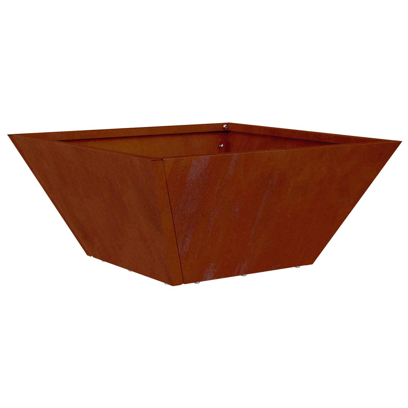 Vaso da giardino Ruggine 35 x 35 x 15 cm