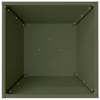 Vaso da giardino Verde oliva 40 x 40 x 15 cm