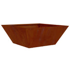 Vaso da giardino Ruggine 40 x 40 x 15 cm