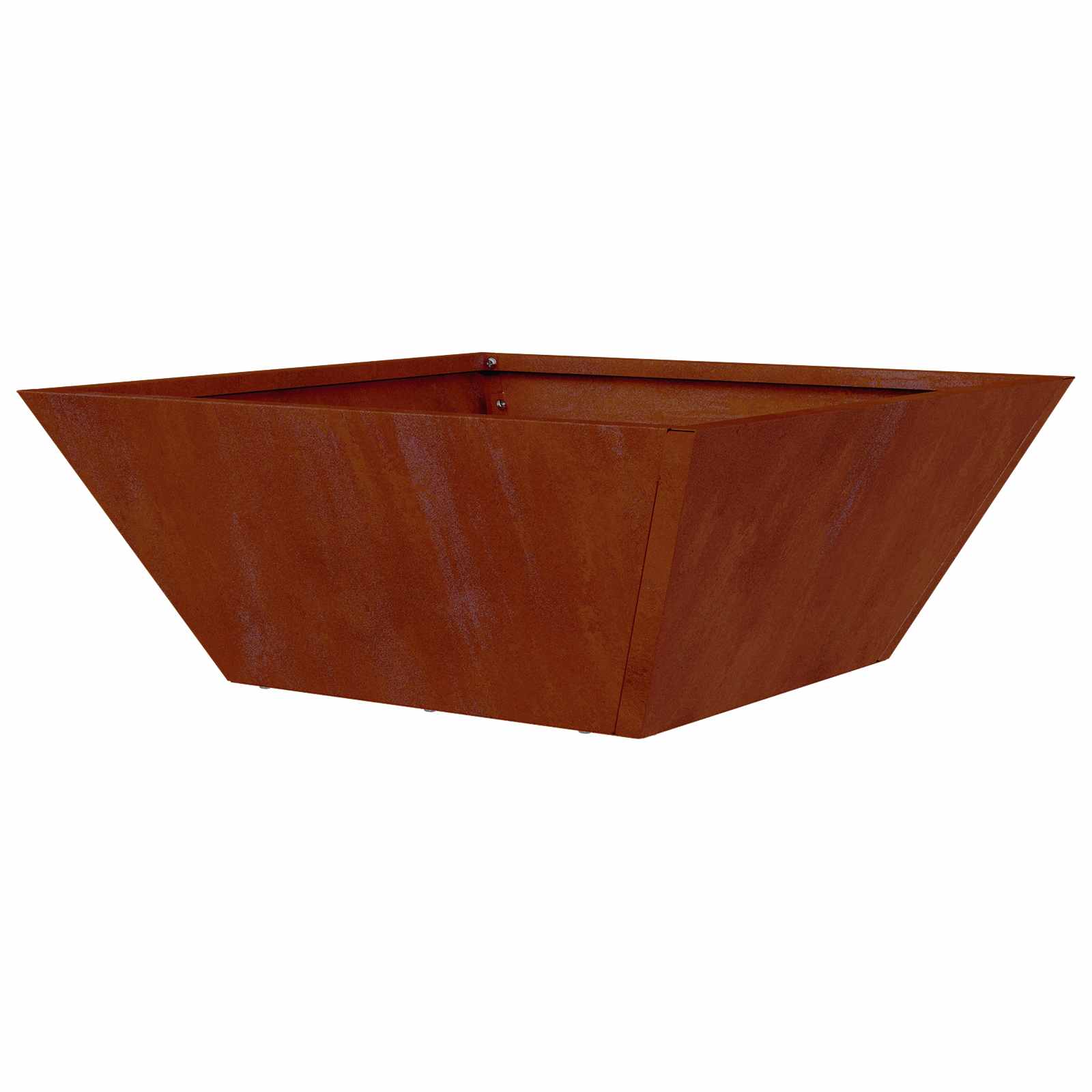 Vaso da giardino 5 pcs Ruggine 40 x 40 x 15 cm