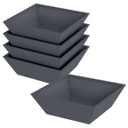 Vaso da giardino 5 pcs Antracite 50 x 50 x 15 cm