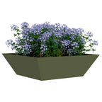 Vaso da giardino Verde oliva 50 x 50 x 15 cm
