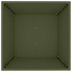 Vaso da giardino Verde oliva 50 x 50 x 15 cm