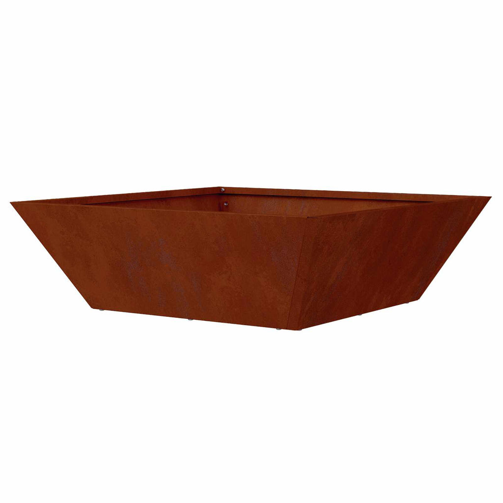 Vaso da giardino Ruggine 50 x 50 x 15 cm