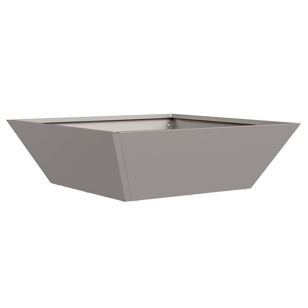 Vaso da giardino 5 pcs Ruggine 50 x 50 x 15 cm